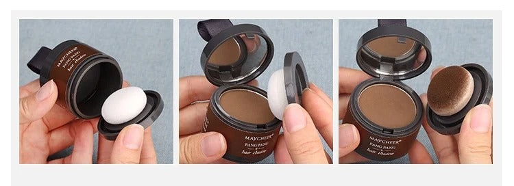 Poudre ombrée pour le contour بودرة لتغطية جذور الشعر الرمادية